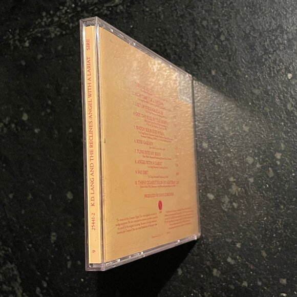 "Angel With A Lariat," k. d. lang and the reclines, 1987 CD - Picture 5 of 7